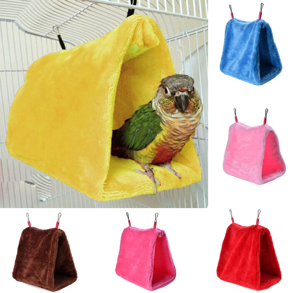 Новый Птичье гнездо из мягкого плюша Боди с принтом Snuggle висит пещера попугай