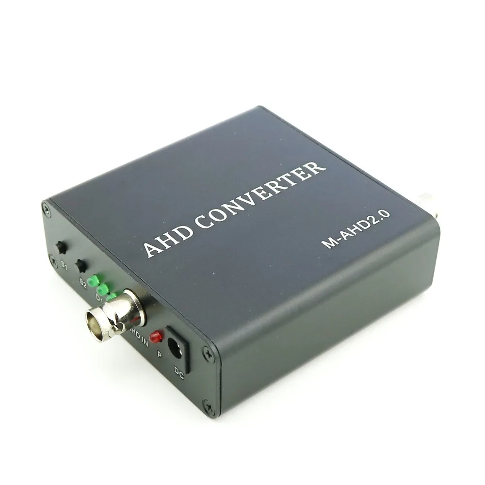 Адаптер-конвертер AHD в VGA/CVBS/HDMI 1 шт. с коаксиальным кабелем 1080P/720P | Электроника
