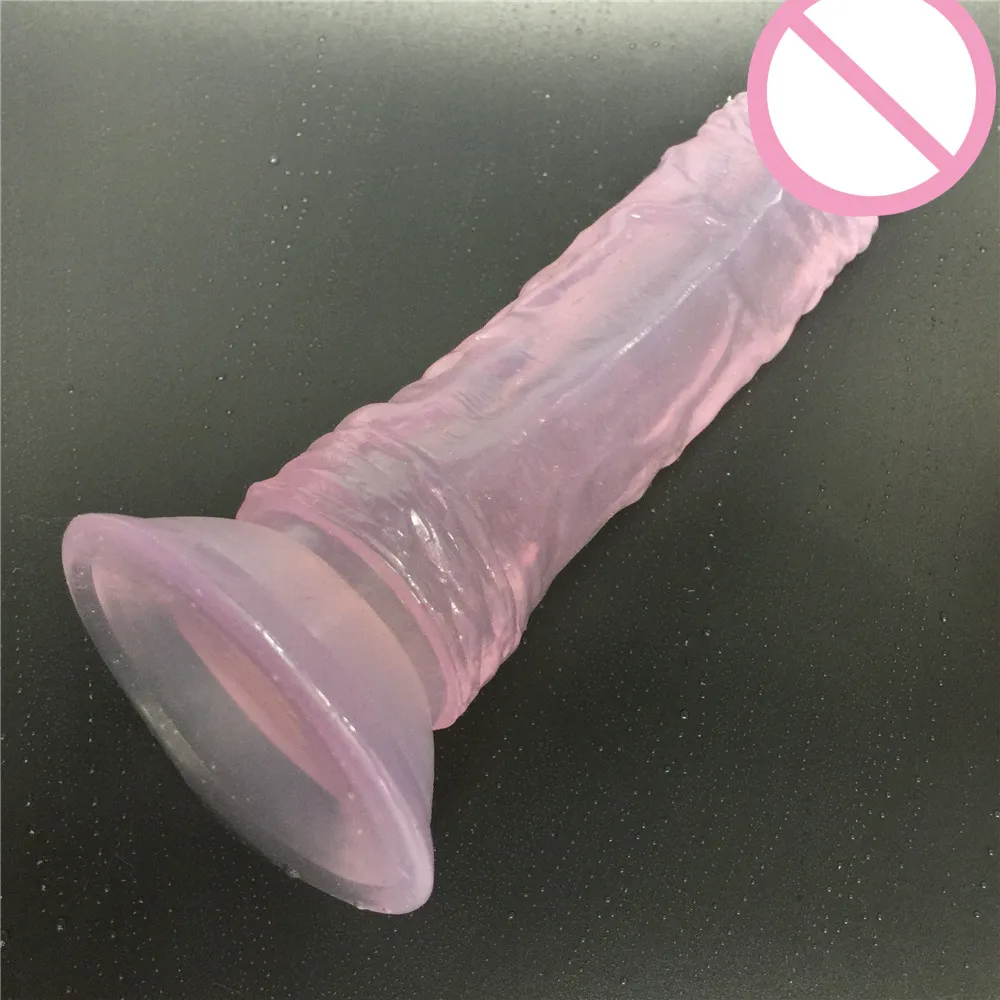 Большой фаллоимитатор с присоской искусственный пенис для женщин интимная