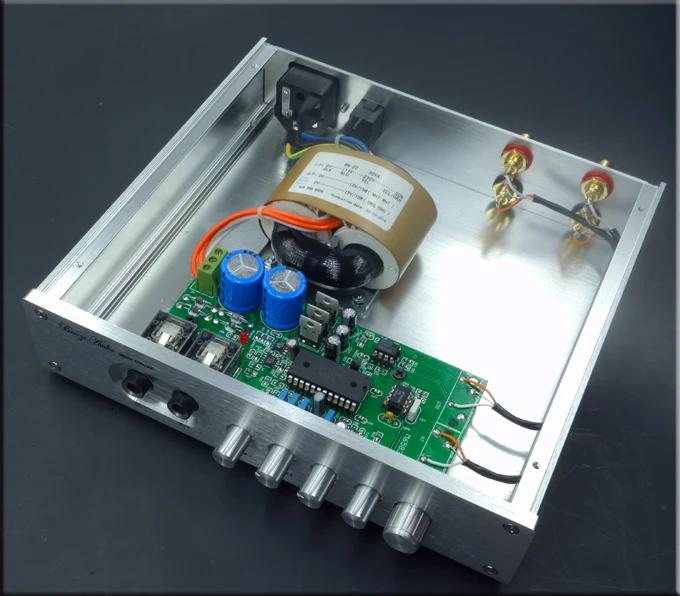 

220V M65831 Exclusive Digital Karaok Player Adjustable Delay Time with OPA275 Doubles Precision JRC5532 Preamplifier HIFI AMP
