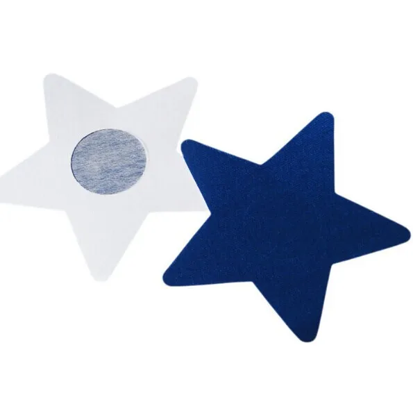 Бесплатная доставка 10 пар (20 шт.) чехлы для сосков с изображением звезд 6 цветов