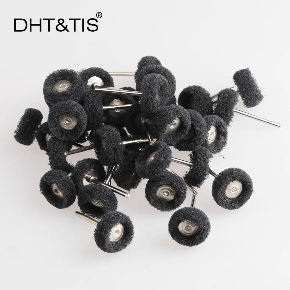 Черное массивное абразивное колесо DHT & TIS 1 дюйм для роторных инструментов Dremel