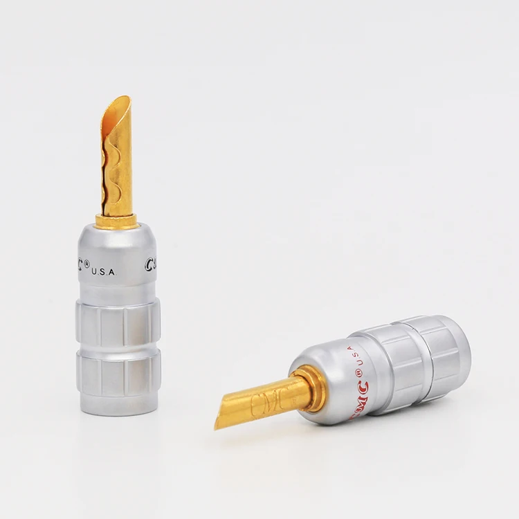 VB416G CMc Позолоченные разъемы для колонок типа банан разъем BFA | Электроника