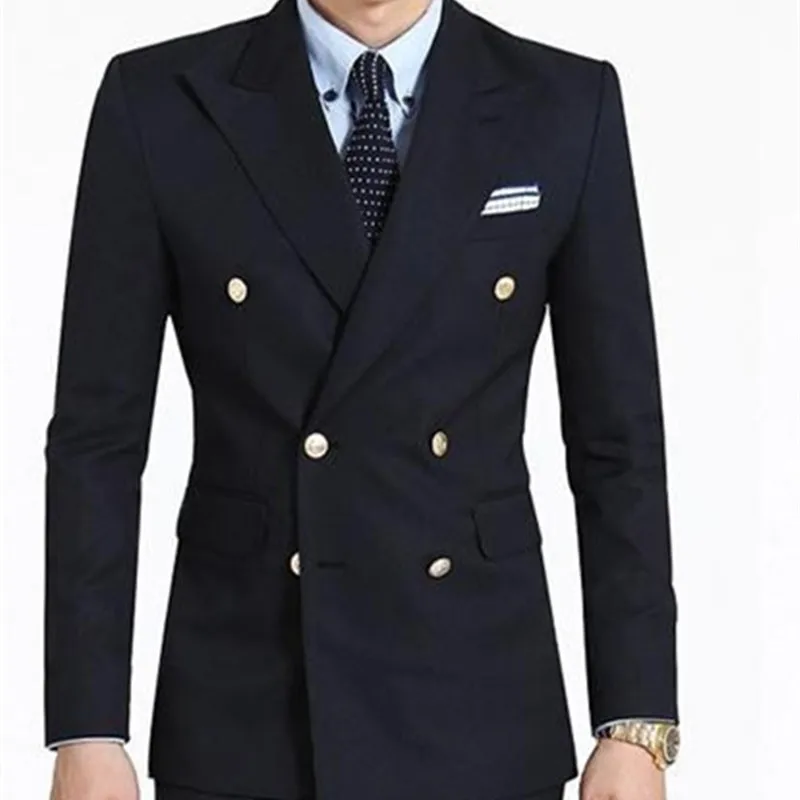 2017 3 предмета в комплекте двубортный комплект со смокингом жениха с заостренными