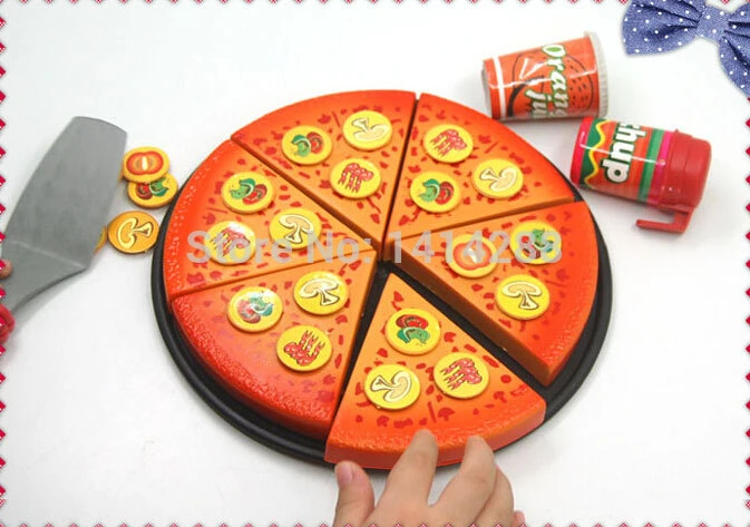 DIY пицца игровой дом кухня Моделирование еда игрушка ролевые игры игрушки