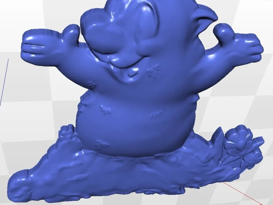 Рельеф 3d artcam groundhog для ЧПУ в формате STL модель | Инструменты
