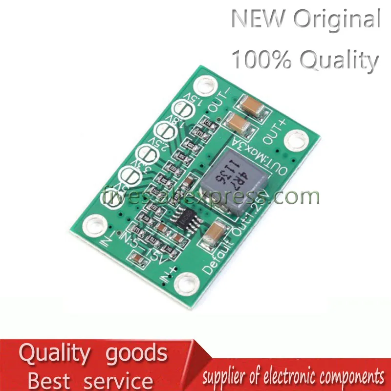Универсальный Регулируемый Buck modulo de alimentacion 1 25 v 5 8 2 3 V salida 16 entrada|Органайзеры для