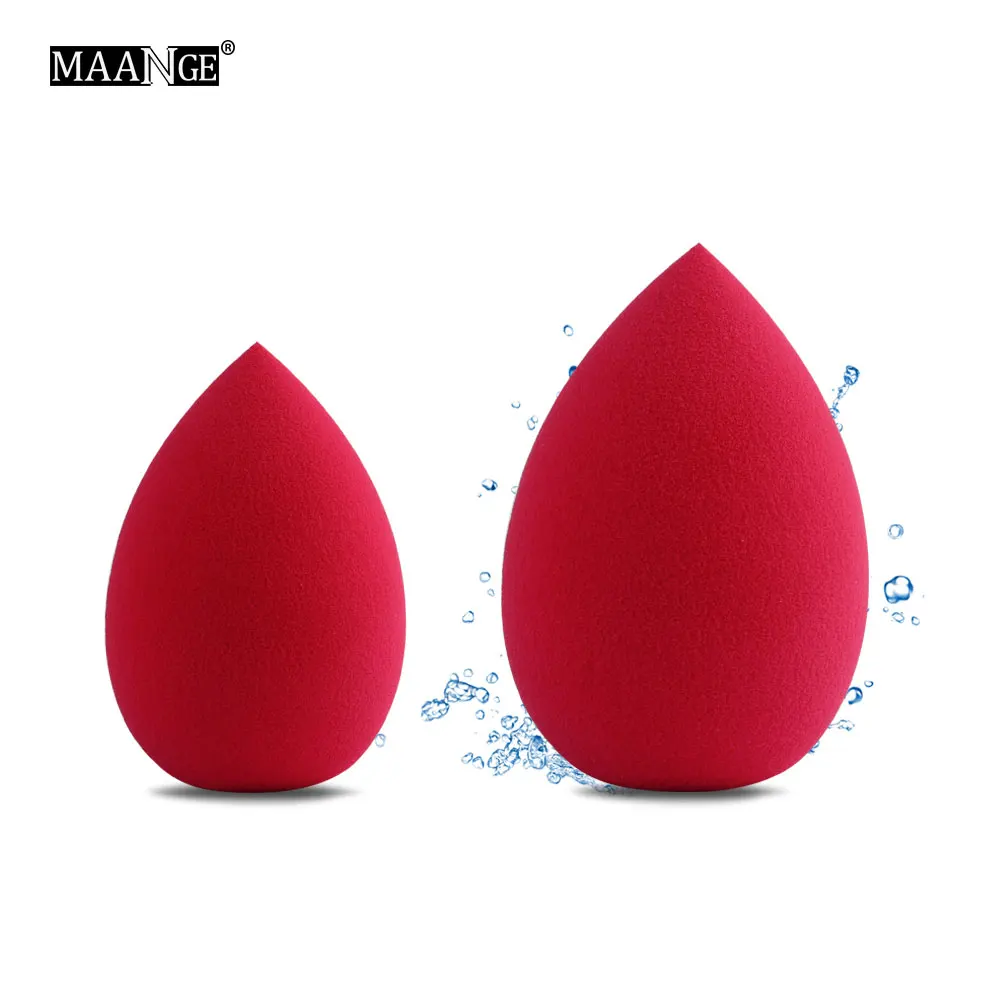 MAANGE Профессиональный 1/2 шт губка для макияжа спонж косметический больше в воде