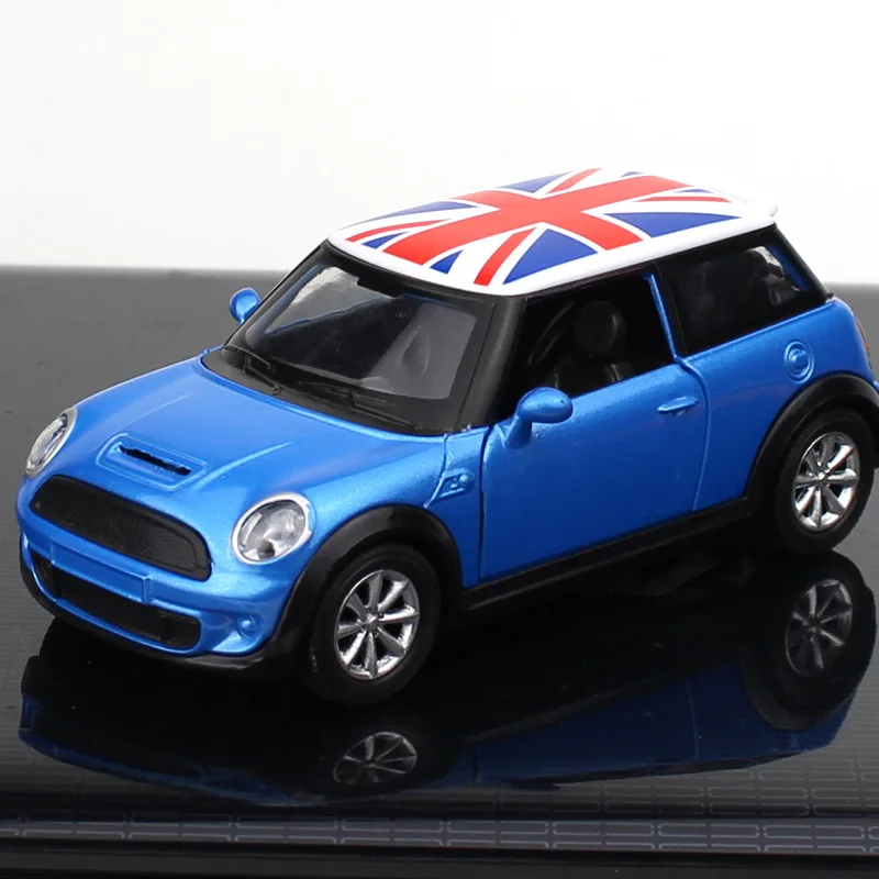 1:30 масштаб Mini Cooper S сплав литой автомобиль модель с вытягиванием игрушки для подарок на день рождения коллекция игрушек