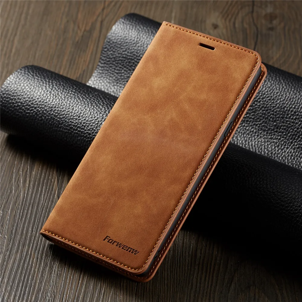 Роскошный кожаный флип-чехол для samsung Galaxy S10 S9 S8 Plus Note 9 10+ A6 A7 A8 держатель для карт Магнитный кошелек подставка обложка для книг