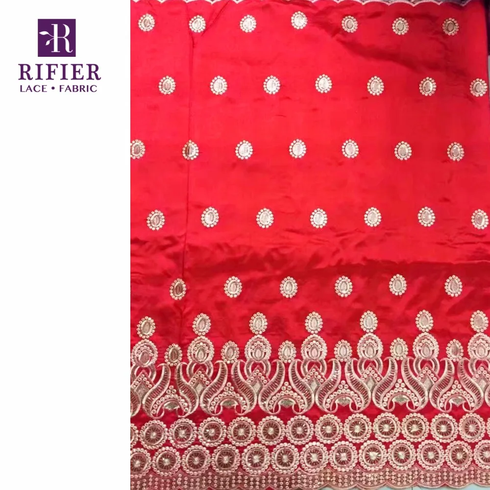 2019 многоцветная нигерийская кружевная ткань с блестками George Wrapper