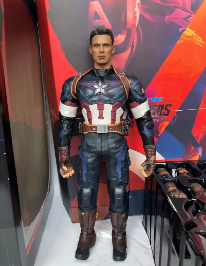 HC игрушки DC Супермен и Марвел Мстители Капитан Америка супер герой фигурка |