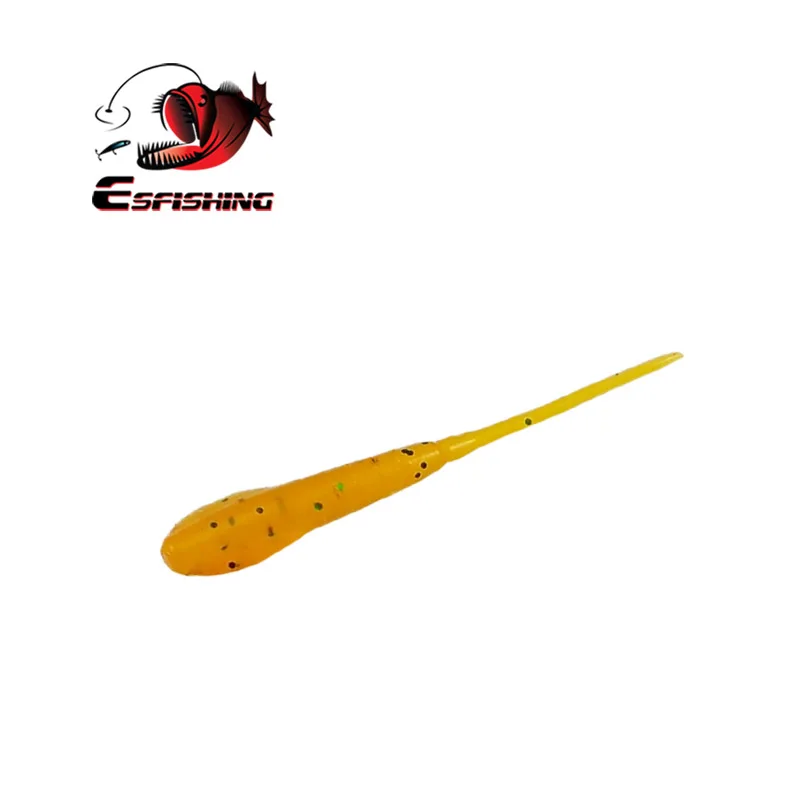 PA15 ESFISHING червяк приманка для рыбалки пластиковые приманки мягкие Troutino 20 шт 52 мм дешевые рыболовные приманки - Цвет: PA15