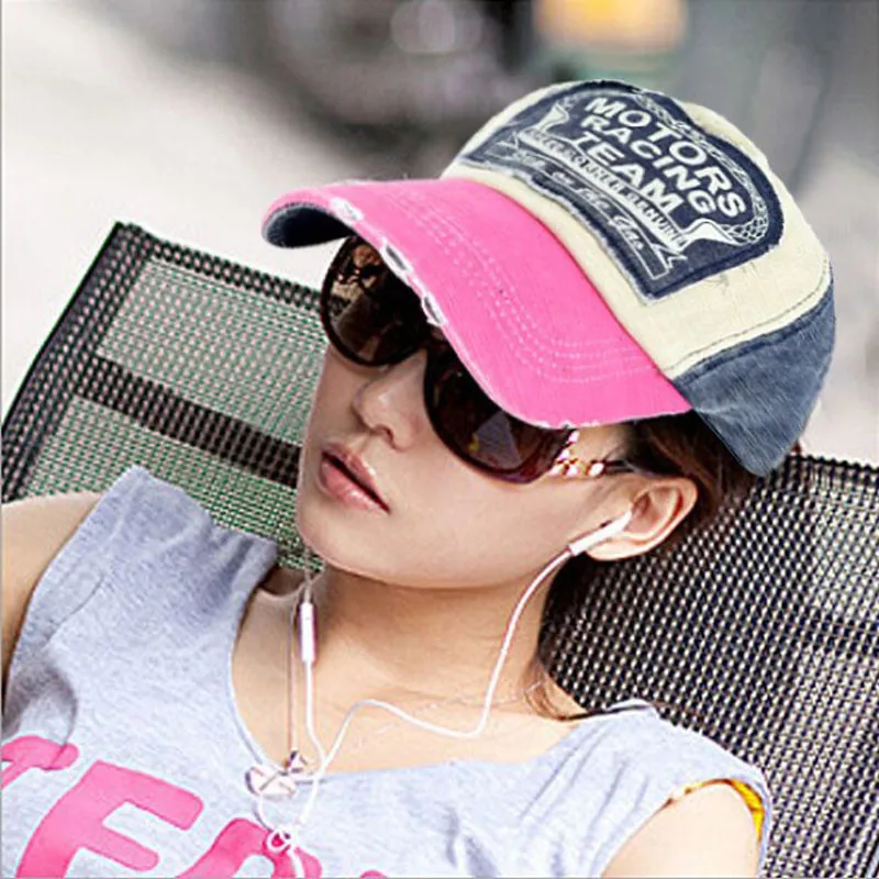 

2020 New Unisex Baseball Cap Cotton Motorcycle Cap Edge Grinding Do Old High Quality Drop Shipping #VD269