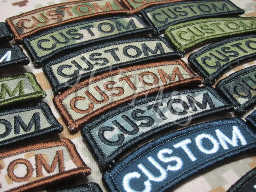 Нашивка С Вышивкой Arc Custom name Tape Text brand | Дом и сад