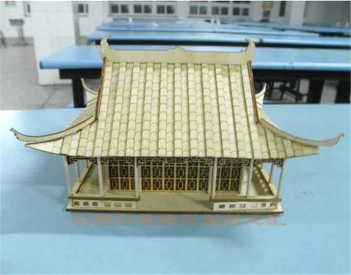 Китайская классическая старинная деревянная модель дома комплекты Qing emperor qianlong