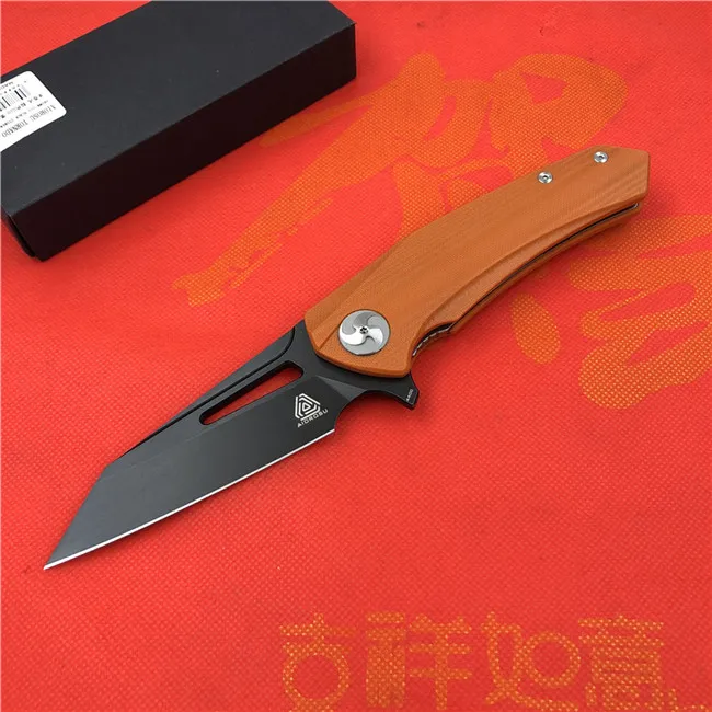 MAXACE AIOROSU Fengshen серии tornado 440C стальное лезвие G10 ручка инструменты для кемпинга - Цвет: orange