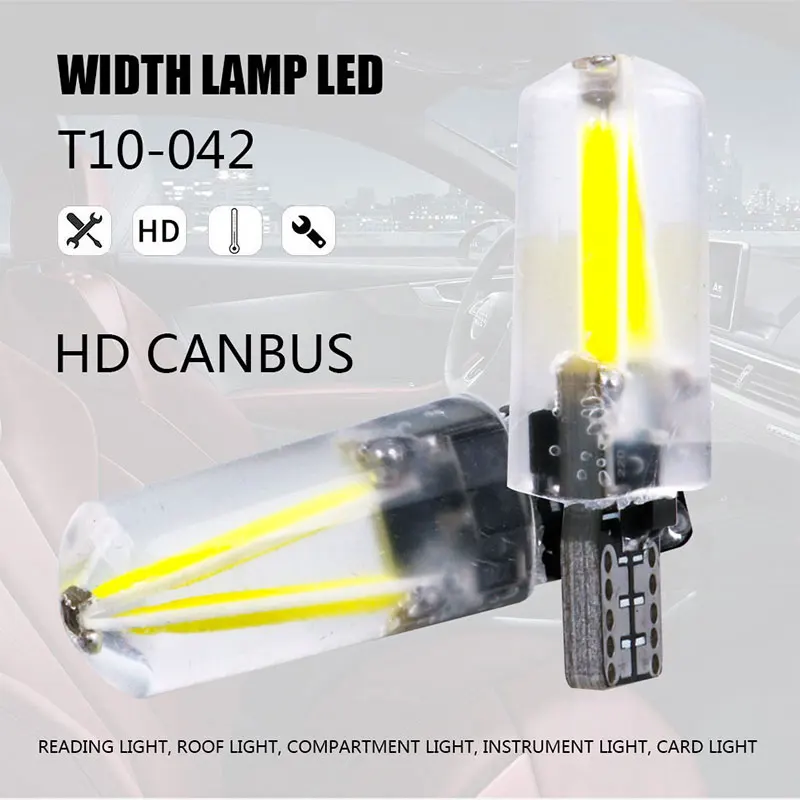 CARLitek 12V T10 Canbus автомобиля Подсветка салона W5W просвет парковка DRL Дневной свет