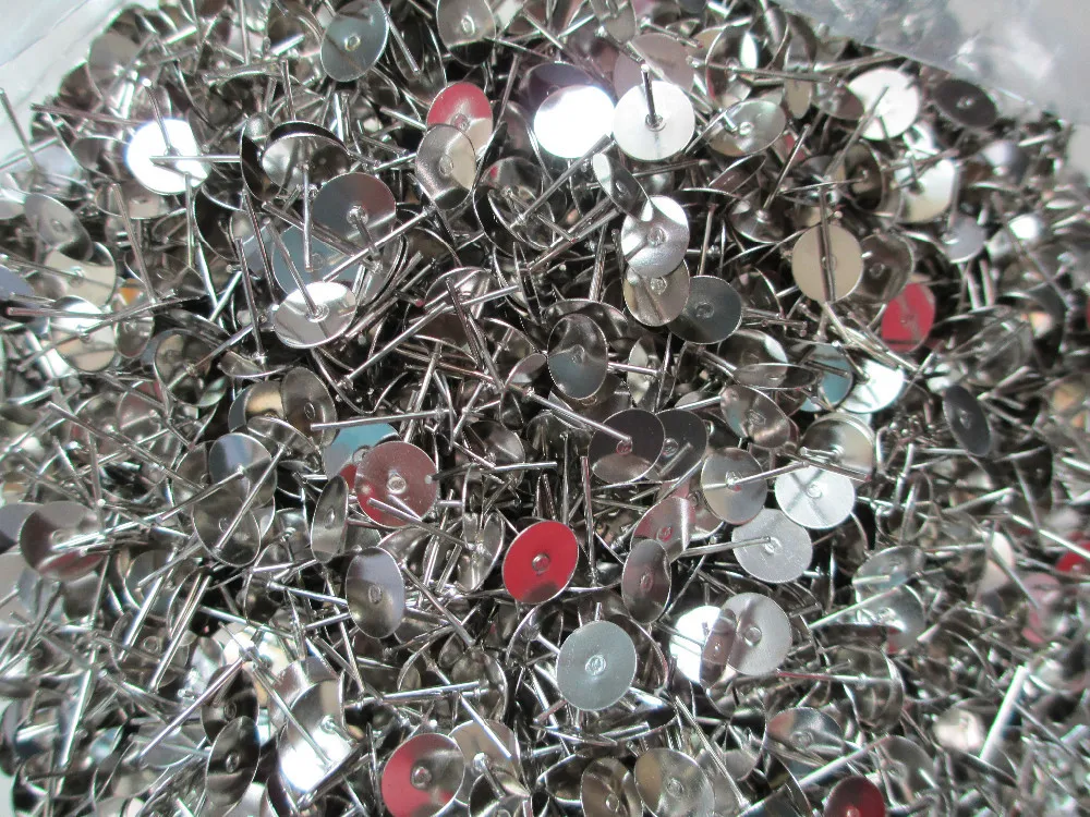 Хирургические Стальные Шпильки серьги принадлежности шпильки для двойных