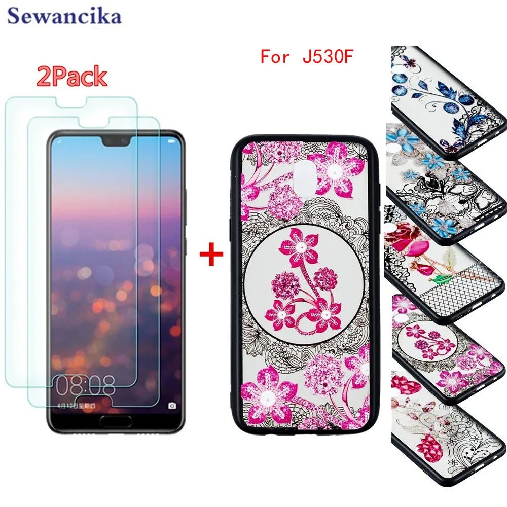 Чехол для телефона Samsung Galaxy J5 (2017) (5 2 &quot)/J530F/J530Y Жесткий ПК + ТПУ бампер (1 чехол шт