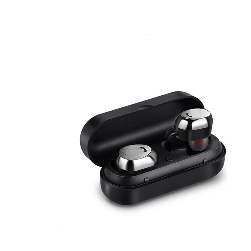 Hongsund HM9 TWS Bluetooth гарнитура беспроводной наушник металлический чехол для зарядки