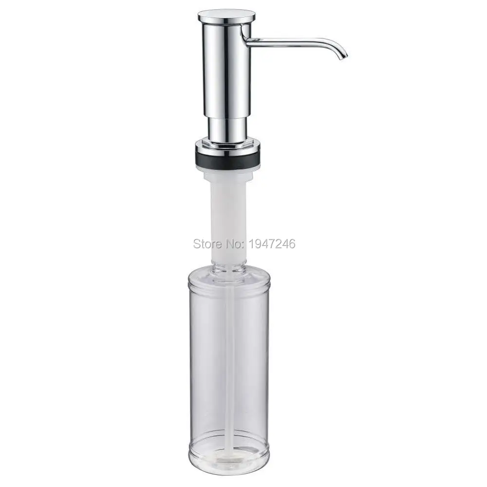 Bagnolux F048C высококачественный диспенсер для мыла кухонной раковины хромированный