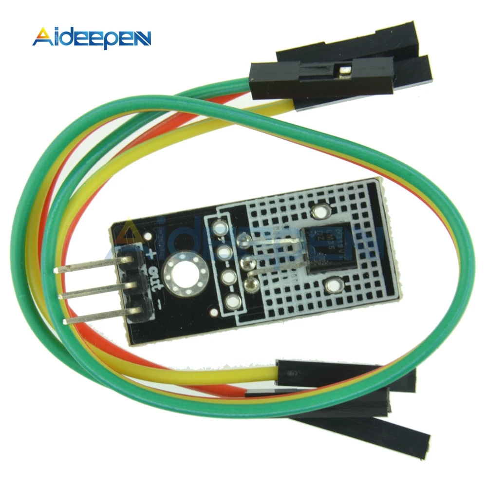 DC 4 в 30 LM35D цифровой датчик температуры линейный модуль LM35 для Arduino Smart car|Детали и