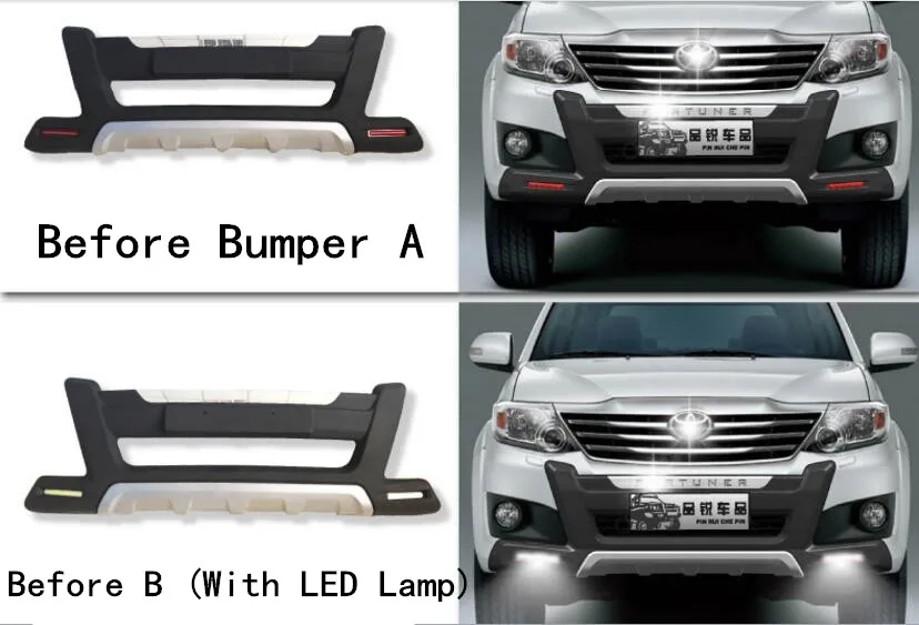 ABS Хромовая автомобильная пленка для передней панели + задние защитные бамперы