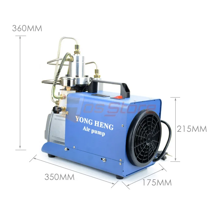 110 В/220 В Электрический компрессор воздушный насос винтовка PCP 30 мпа система