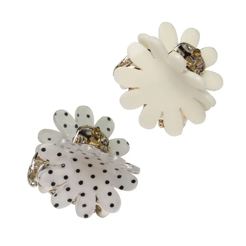 4 см Хризантема Акриловые Волосы Когти простой сильный краб зажимы для волос