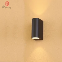dynasty lighting aluminum led wall lamp outdoor 6w wall lights round ip65 water resistant courtyard garden hotel swimming pool