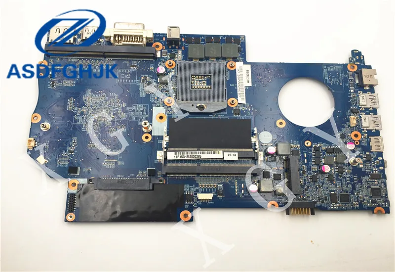 6 71 x5100 d03a материнская плата для ноутбука Raytheon Hasee CLEVO P150hm DDR3 неинтегрированная 100%