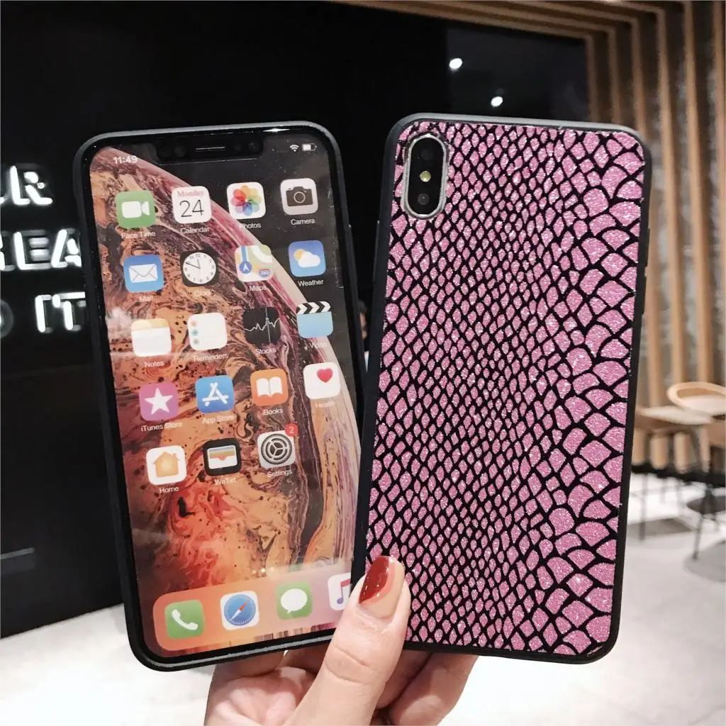 Роскошные Змея гламурный Чехол ручной работы для samsung Galaxy S10E S10 J6 плюс J4 Prime A7 A750 A9 A8
