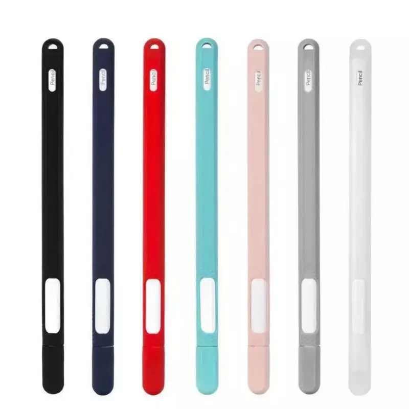 Мягкий защитный силиконовый чехол для Apple Pencil 2 го поколения накладка iPad 2|Чехлы