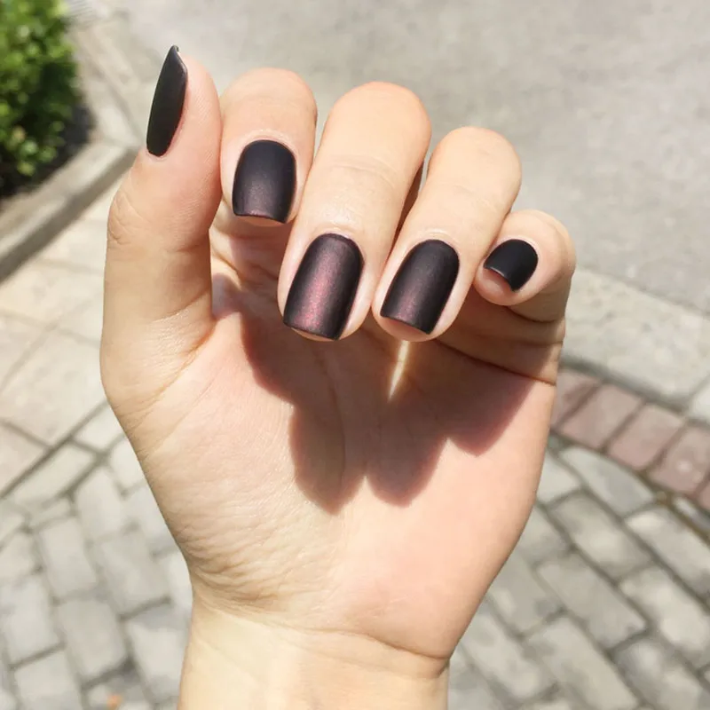 Закаленное покрытие для ногтей LOVCARRIE 10 мл матовый Гель-лак без протирания