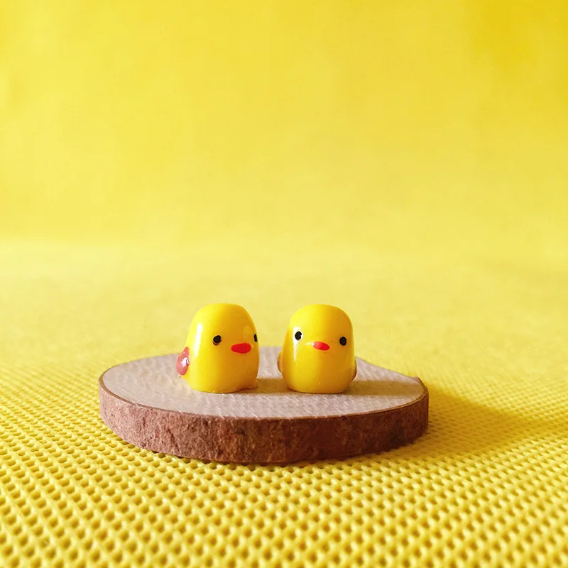Продажа ~ 2 шт утка цыпленок лебедь/Животные/миниатюры/милый/Сказочный