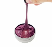 hand mud putty slime play dough magnetic rubber mud plasticine with magnet purple