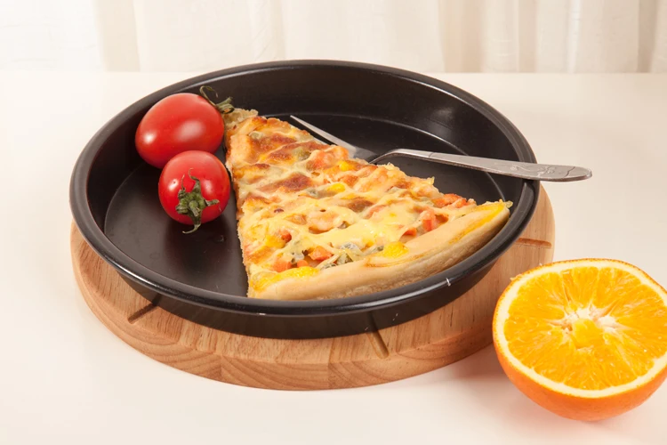 Круглый Деревянный многоцелевой разделочный блок/разделочная доска натуральный