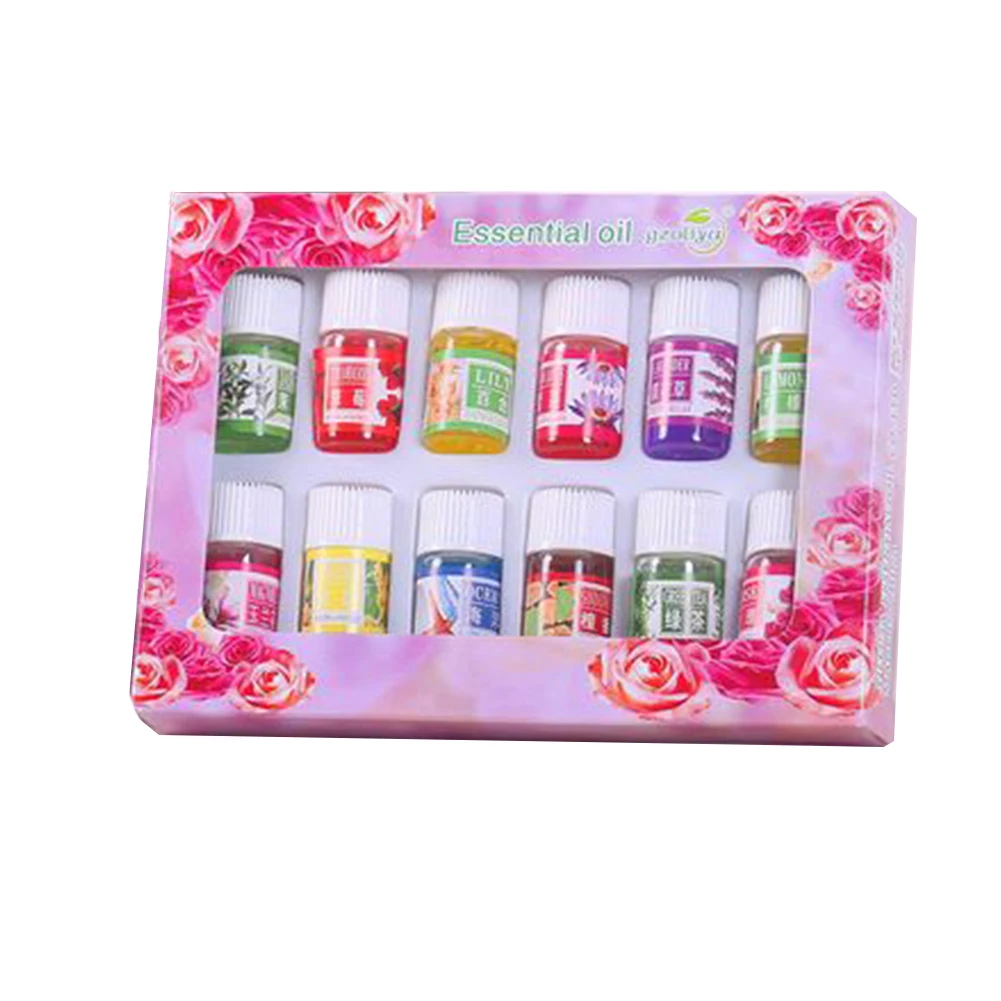 12 бутылочек 3 мл натуральный ароматизатор набор эфирных масел для ароматерапии