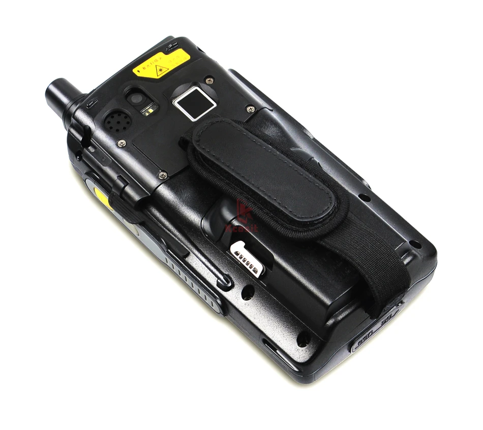 China Fingerprint Reader UHF RFID 1D Laser Barcode Scanner Android IC Card Data Collector Waterproof Handheld Terminal 4G LTE