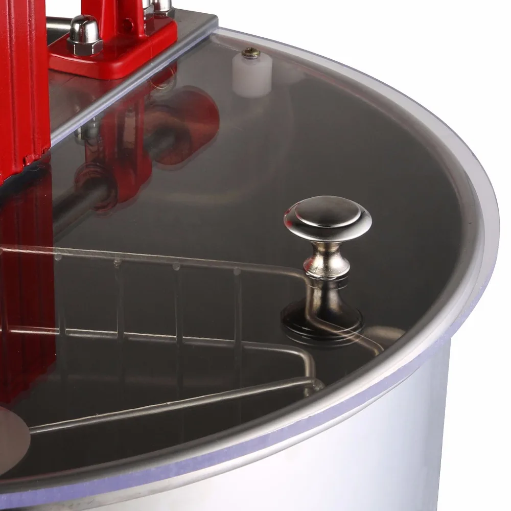 Ручной медовый экстрактор с тремя рамами из нержавеющей стали|Аксессуары для