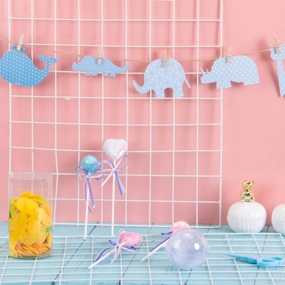 DIY милые животные деревянные зажимы для маленьких мальчиков день рождения