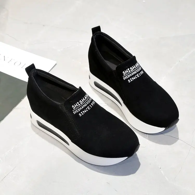 Aleafalling/Новое поступление женская обувь на танкетке дышащая мягкая нескользящая