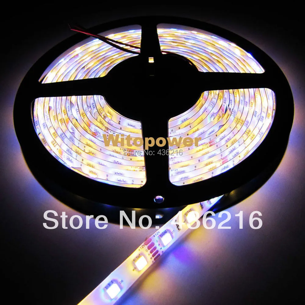 5050 RGB WARM White RGBW LED Strip Light 5M 300 LEDs EPOXY Waterproof 24V DC | Лампы и освещение