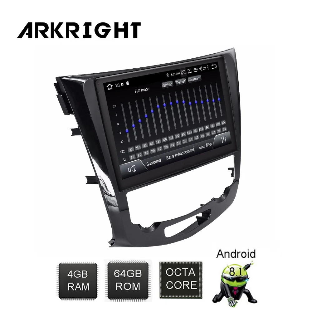 ARKRIGHT 10 'ƈ Din IPS автомобильное радио/системный блок GPS Android 8 1 мультимедийный