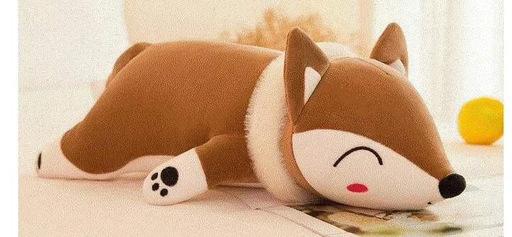 35/50 см/60 см/70 см/90 см Kawaii Плюшевые Куклы Мягкие Животные плюшевая игрушка «Лиса» для детей на день рождения плюшевая подушка подарок