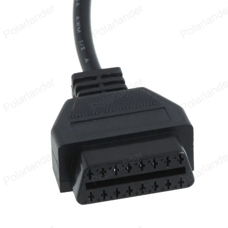 Кабель для автомобильного сканера OPEL 10pin до 16pin OBD2 кабель сервисный адаптер Авто