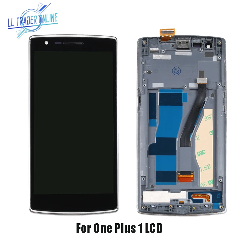 LL trader No Dead Pixel дисплей сенсорный экран для Oneplus One дигитайзер ЖК дисплея замена Plus 1