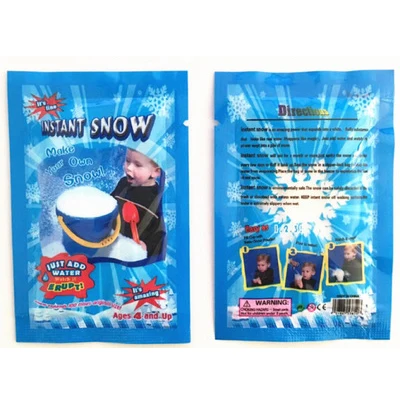 1 упаковка Рождественский белый снег поддельные Волшебные мгновенные снежные