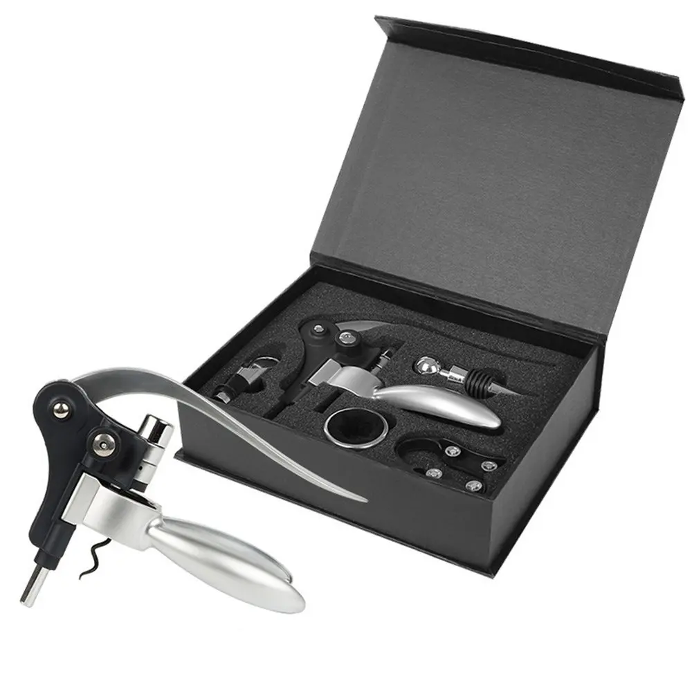 5 шт. открывалка для бутылок вина капельное кольцо официанта штопор Пробка